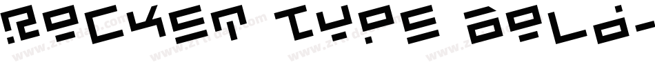 Rocket Type Bold字体转换